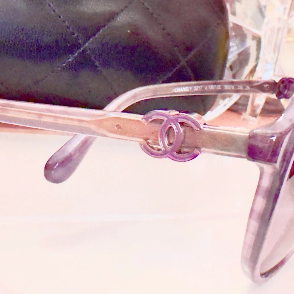 Chanel Sunglasses w Enameled CC Logo Charms
